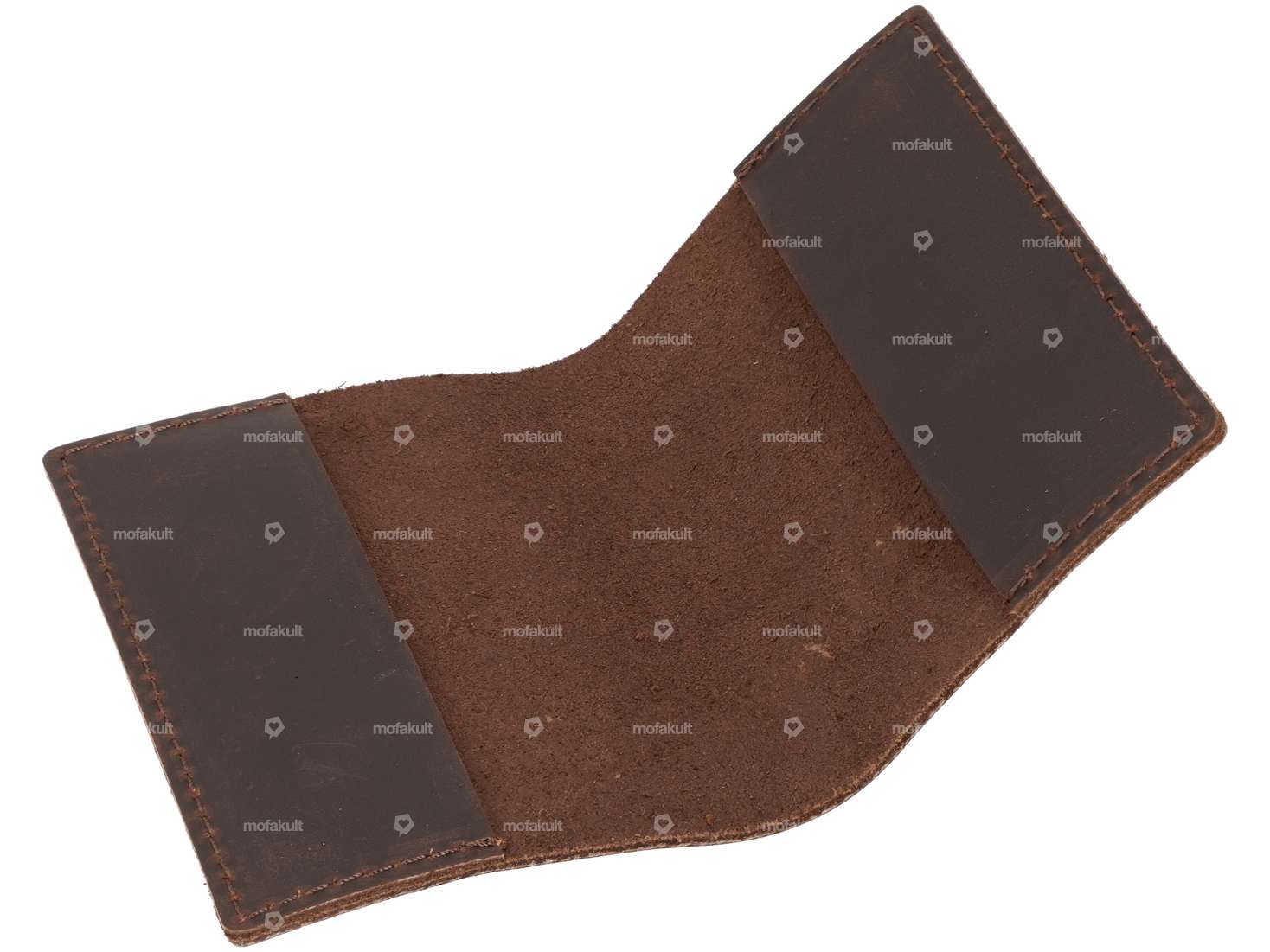 Siggnature Copri carte d'identità in pelle marrone Carousel Image 2