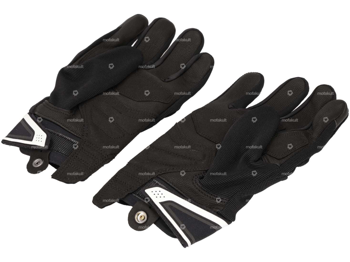 IXON glove "MIG 2" black / white Carousel Image 2
