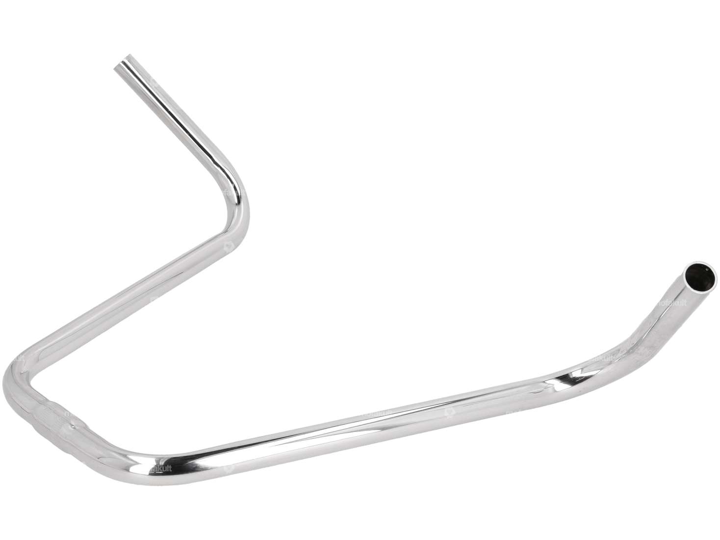 Handlebar stem 38 cm Apehanger (pole handlebar) chrome Carousel Image 2