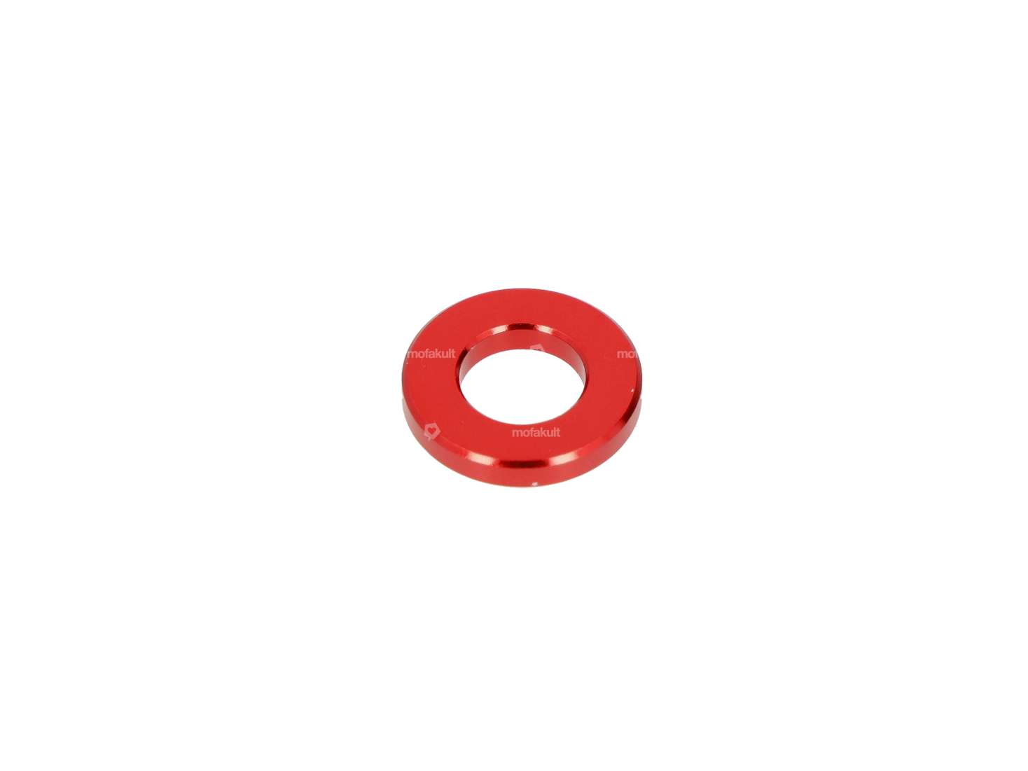 Washer M6 6.2/12/2 anodized aluminium red Carousel Image 1