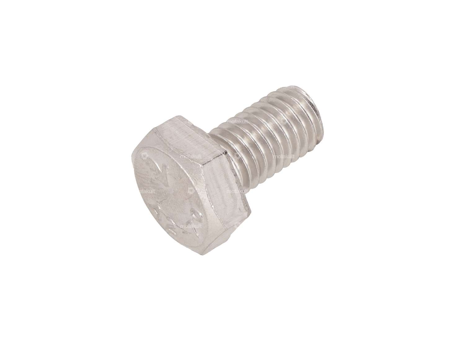 Vite in acciaio inox a testa esagonale M10x18 Carousel Image 1