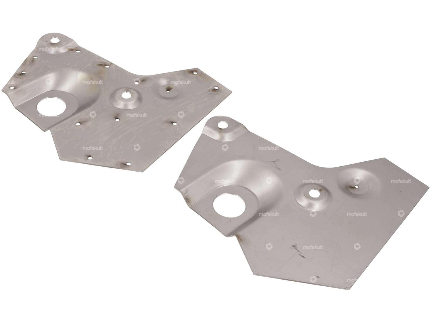 Reparaturblech-Set Tretwelle rechts | Puch Maxi S, Supermaxi LG1 / LG2 Carousel Image 2