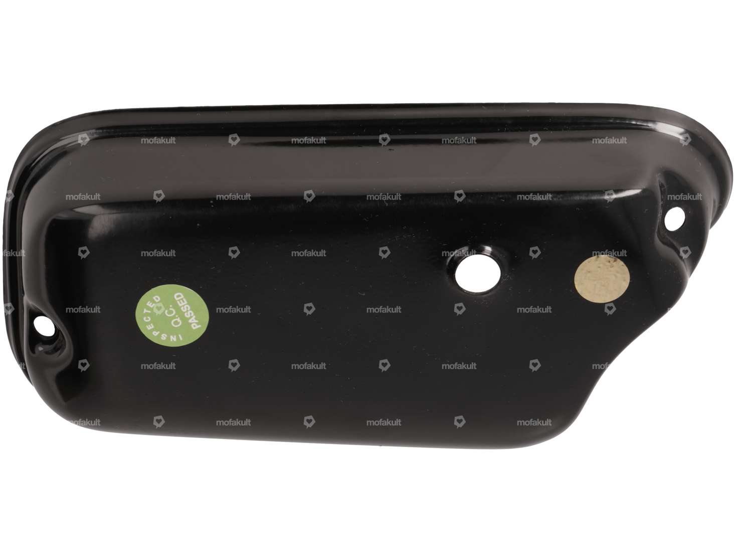 Carburetor sump cover black without separate lubrication | Vespa Largeframe Carousel Image 1