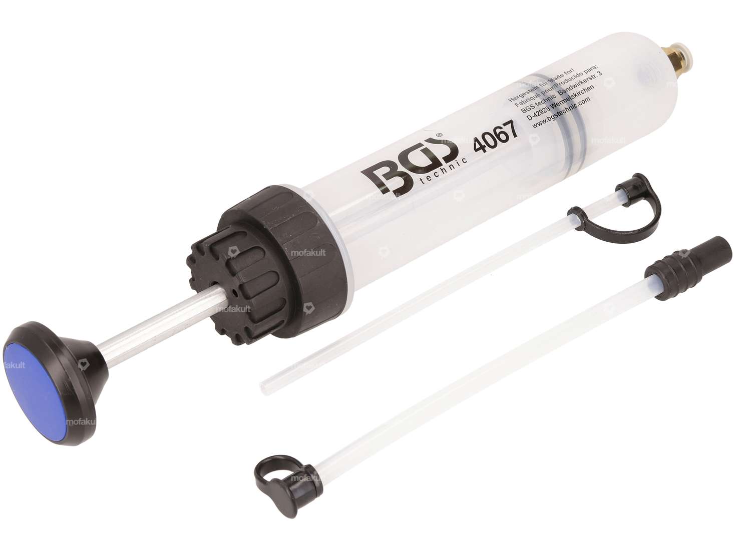 Pompa manuale BGS / siringa di riempimento 200 ml Carousel Image 1