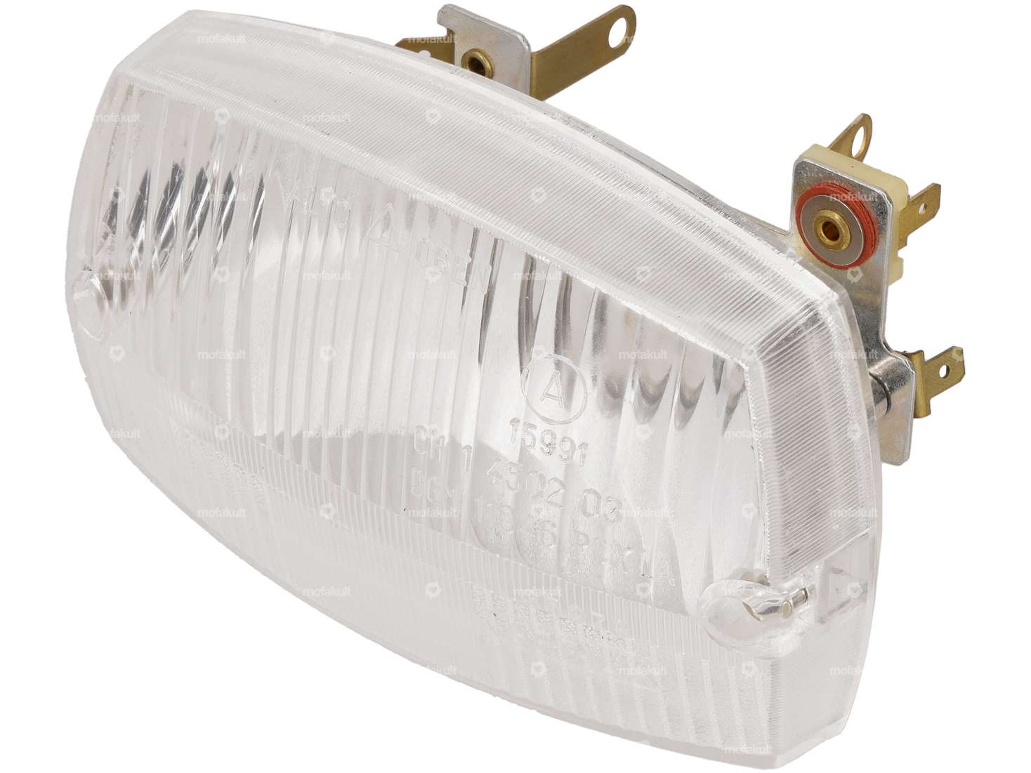 Riflettore e lente Aprilia bianchi NOS | Piaggio Ciao P / SC Carousel Image 1