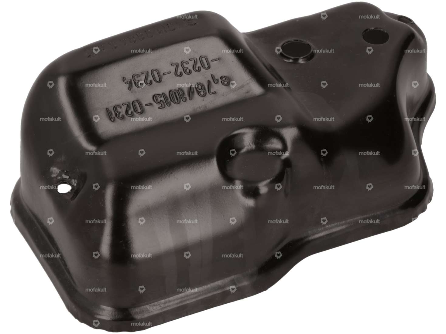 Coperchio carter Piaggio nero, con lubrificazione separata | Vespa PX Lusso, T5 Carousel Image 3