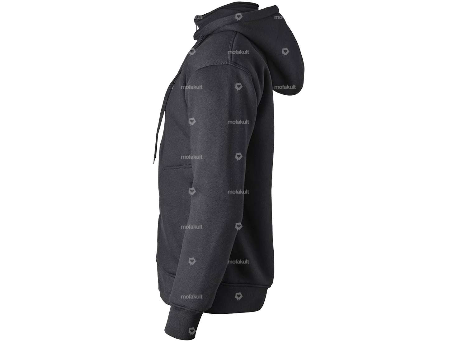 gms Felpa con cappuccio "Grizzly Neo" nero Carousel Image 3