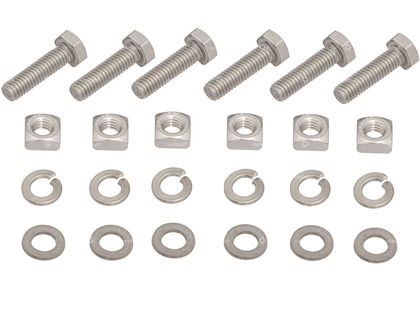 swiing® revival Schrauben-Set Zahnkranzbefestigung Inox | Puch Maxi Carousel Image 1