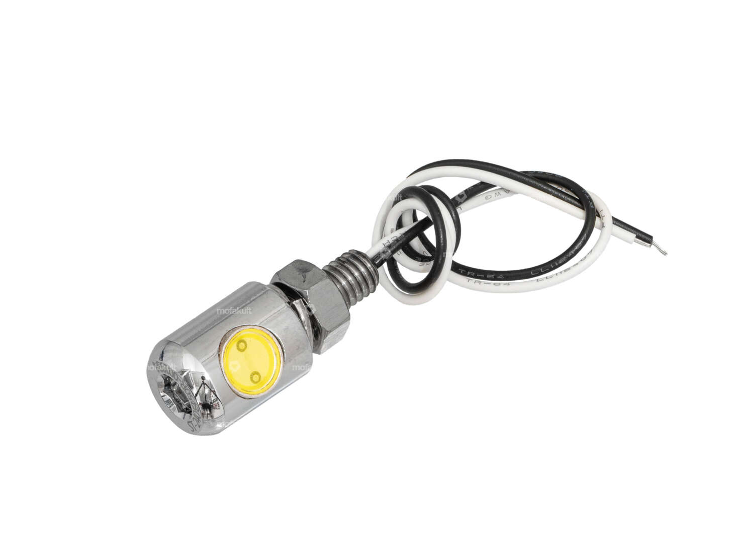 Illuminazione targa LED cromata Carousel Image 1