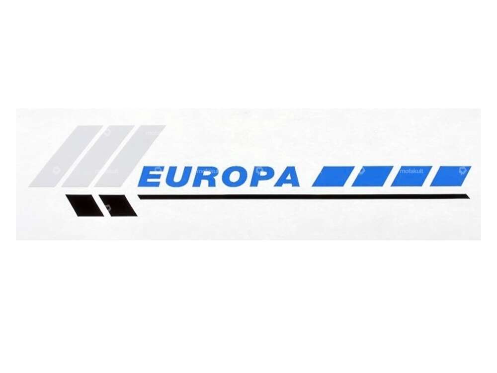 Adesivo "EUROPA" 128 x 38 mm | Piaggio SI Carousel Image 1