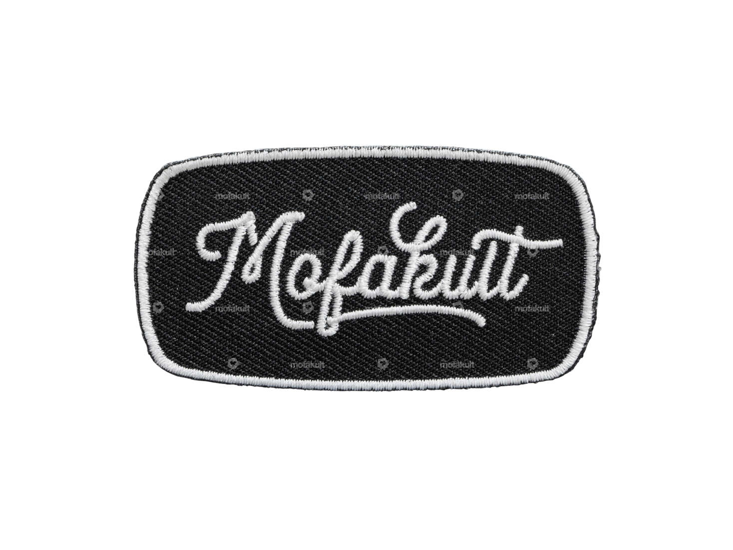 mk-Merch Aufnäher «mofakult retro» 65 x 35 mm Carousel Image 1