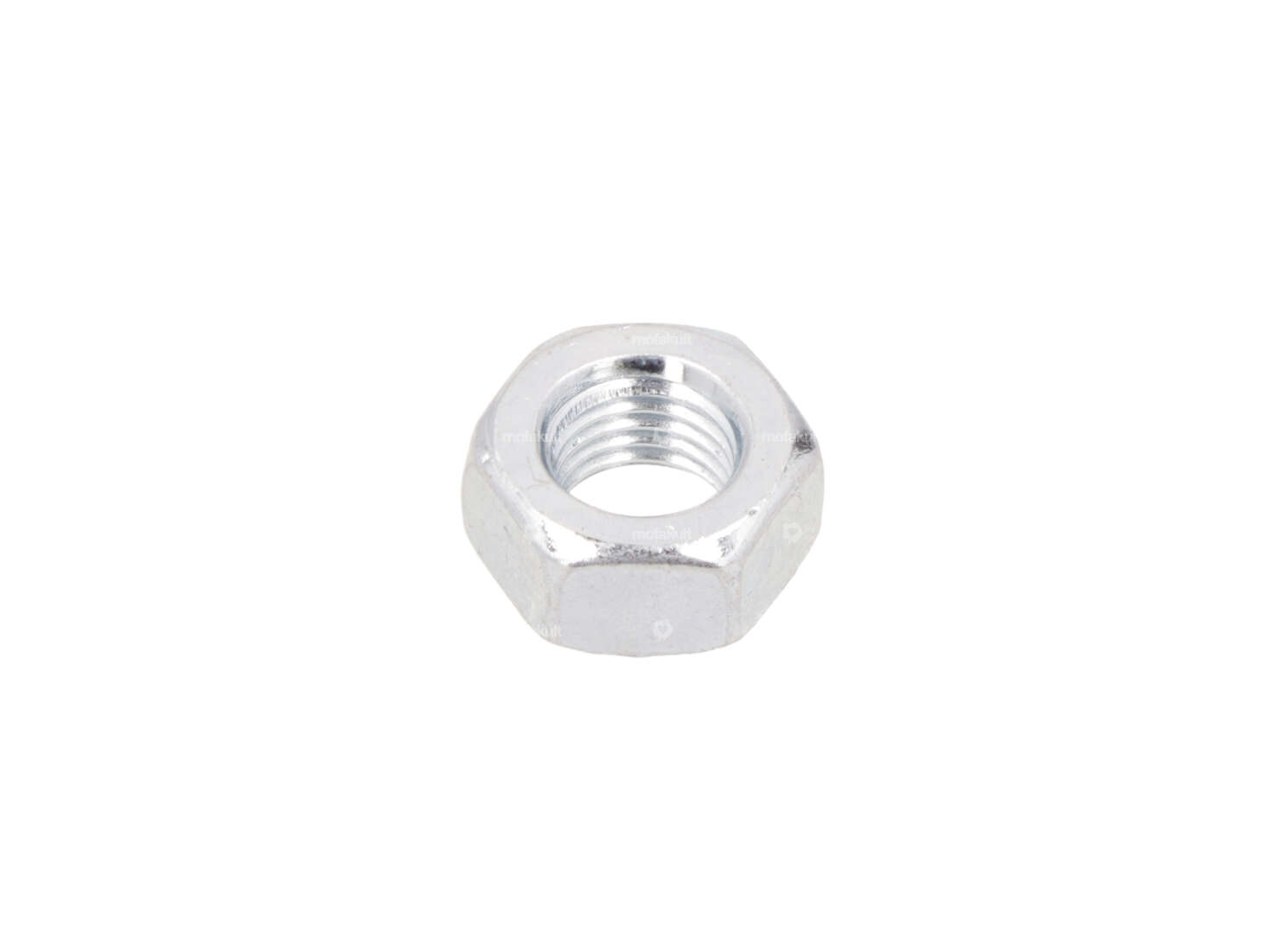 Mutter M8x1 Feingewinde verzinkt Carousel Image 1