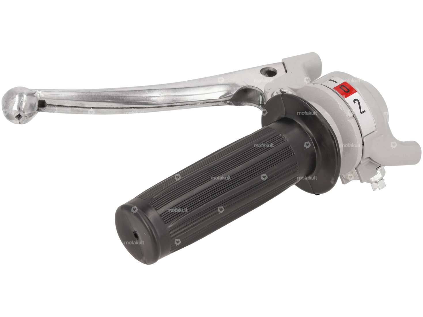 Leva del cambio a 2 velocità (replica Magura) grigio/nero Carousel Image 3