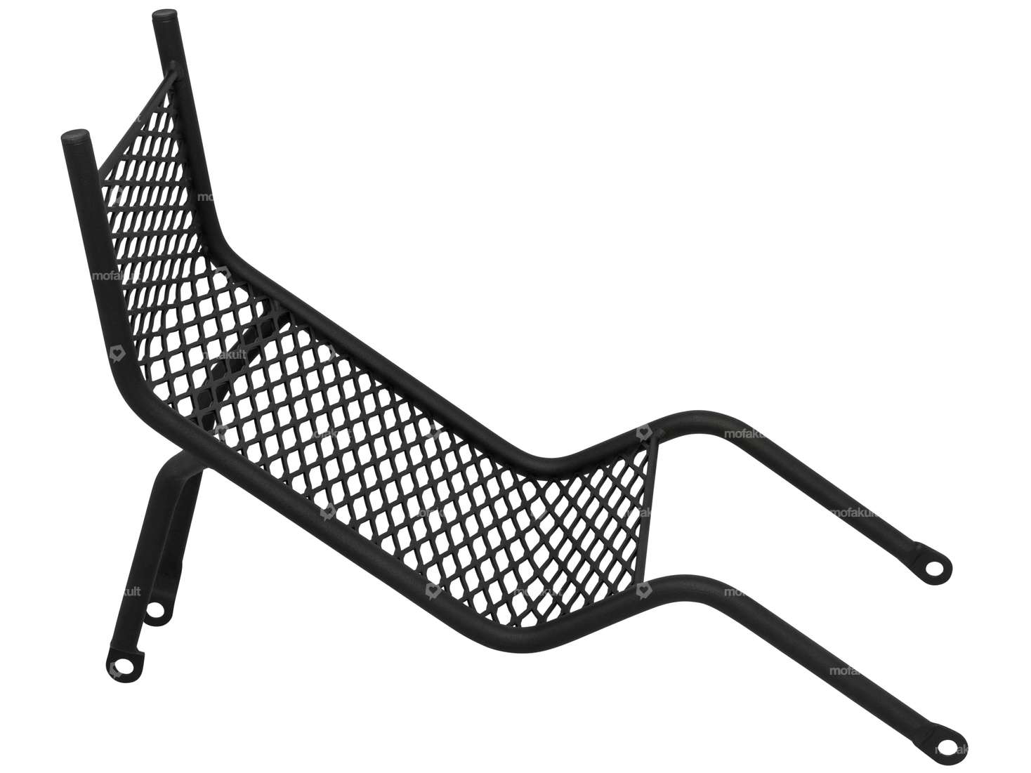 MLM porta serbatoio/telaio a maglie strette nero | Puch Maxi S Carousel Image 2