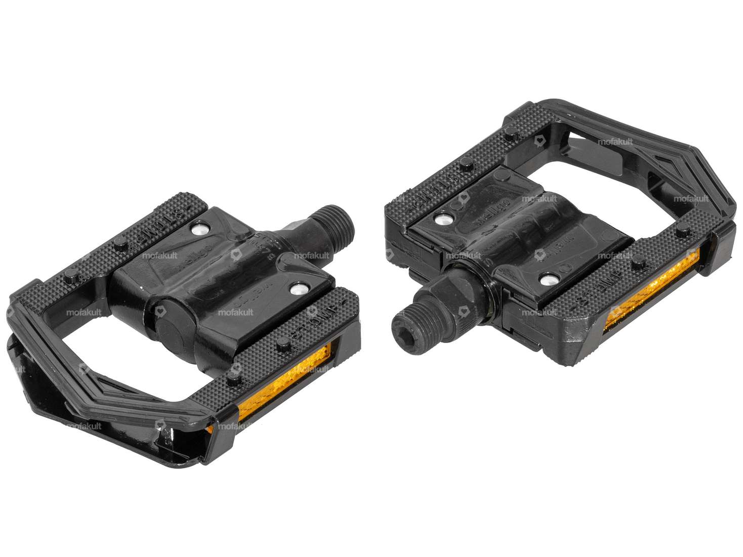 wellgo Pedale einklappbar Alu schwarz Carousel Image 2