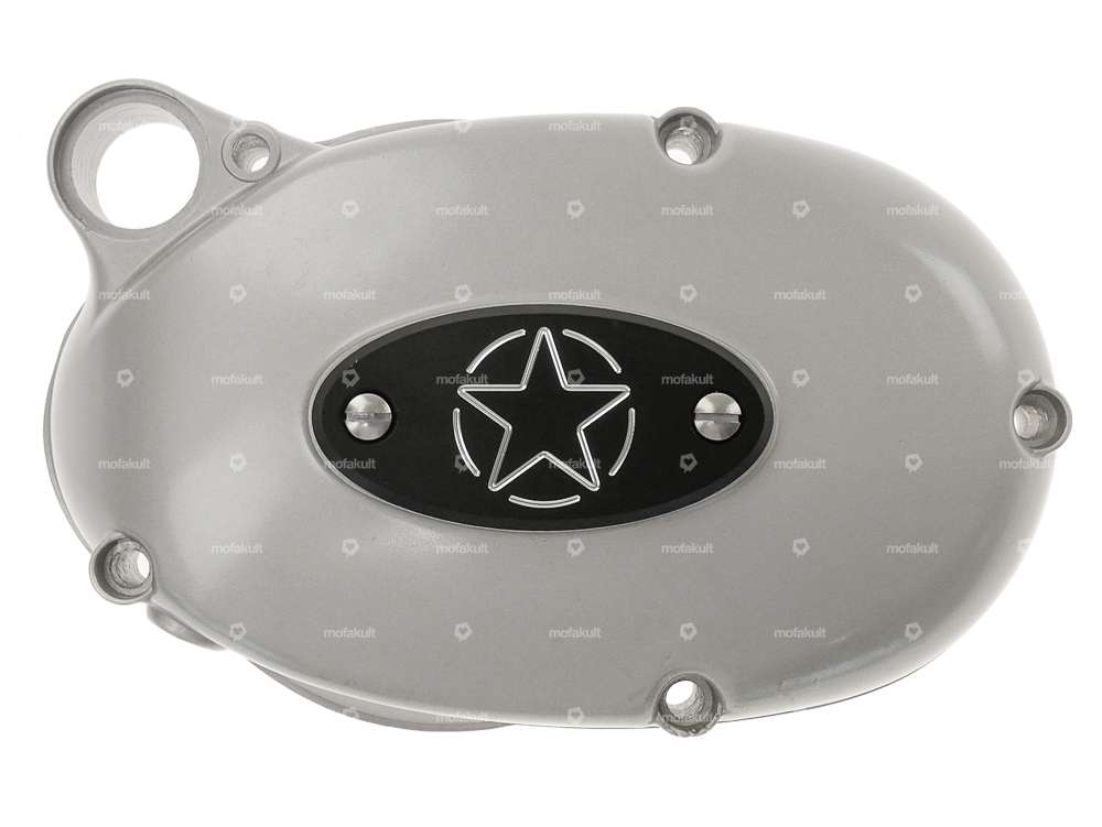 66HEROES Deckel Star CNC Alu schwarz eloxiert | Sachs 50/2, 50/3, 50/4 Carousel Image 3