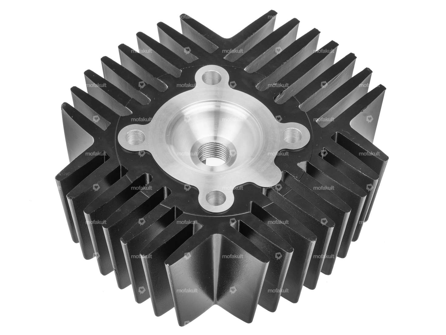 GPO 45 mm cylinder head tuning black | Puch Maxi S, N, X30 NS, NL, N-2AH Carousel Image 2