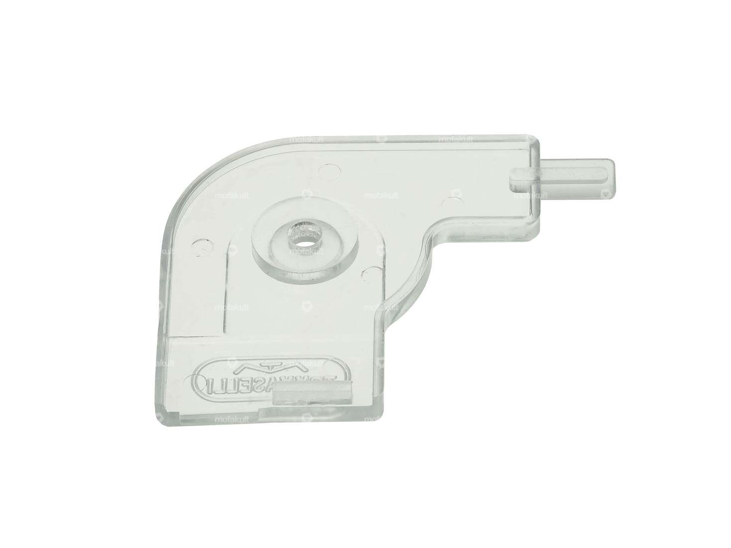 Coperchio del cavo della manopola dell'acceleratore Domino trasparente Carousel Image 2