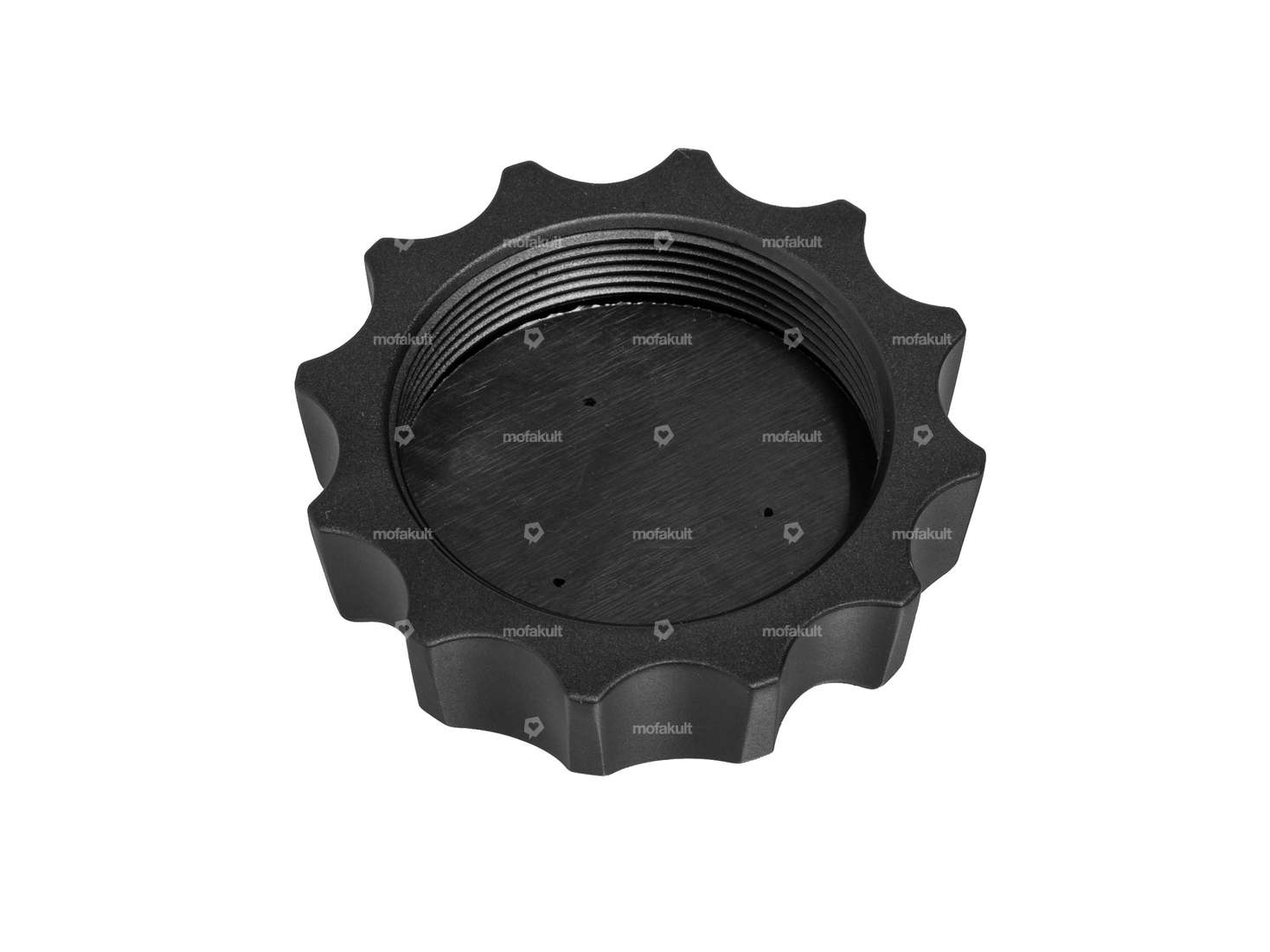 66HEROES Tappo serbatoio M42x1,5 "Iron Cross" alluminio nero | Sachs Carousel Image 2