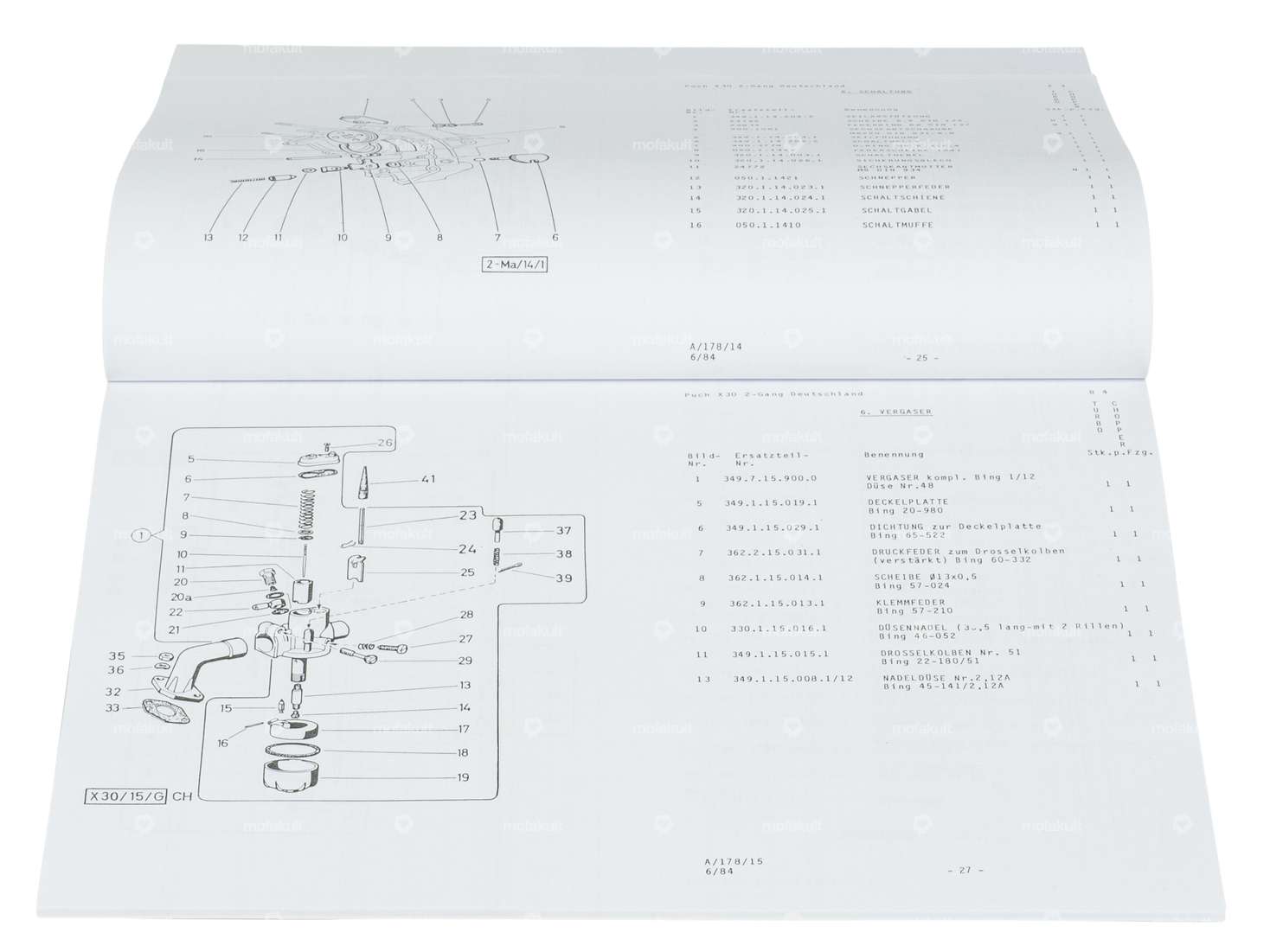 Ersatzteilkatalog | Puch X30 Turbo Chopper (DE) Carousel Image 3