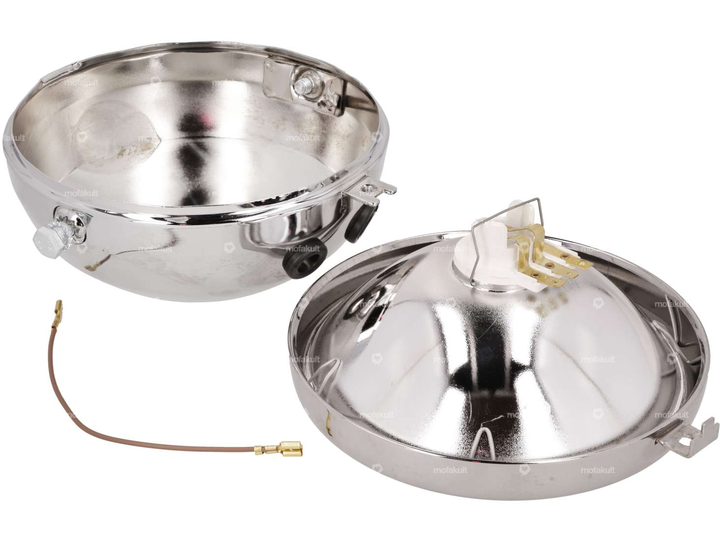 GUIA faretto rotondo Ø 18 cm cromo Carousel Image 3