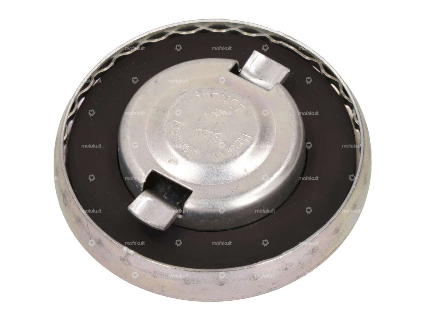 Tappo serbatoio 40 mm a baionetta in acciaio zincato giallo Carousel Image 2