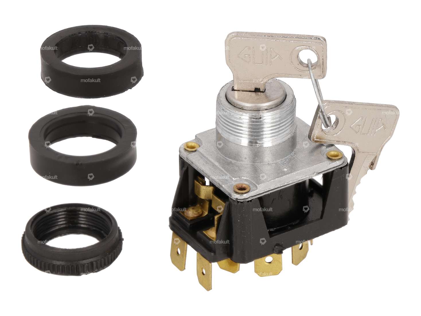 Blocco di accensione GUIA MERIT quadrato (replica) Carousel Image 2