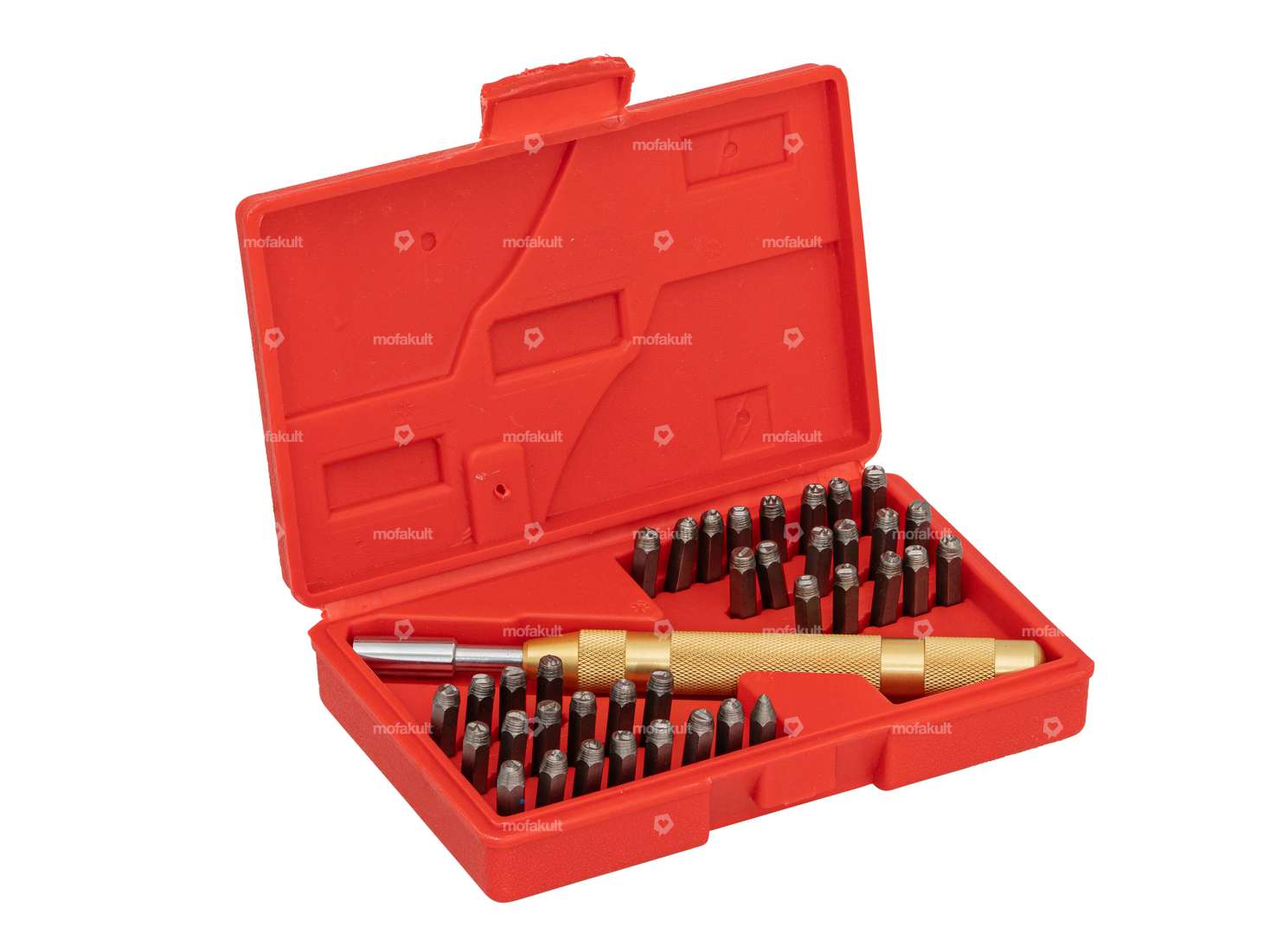 Set di numeri e lettere da perforare Carousel Image 1