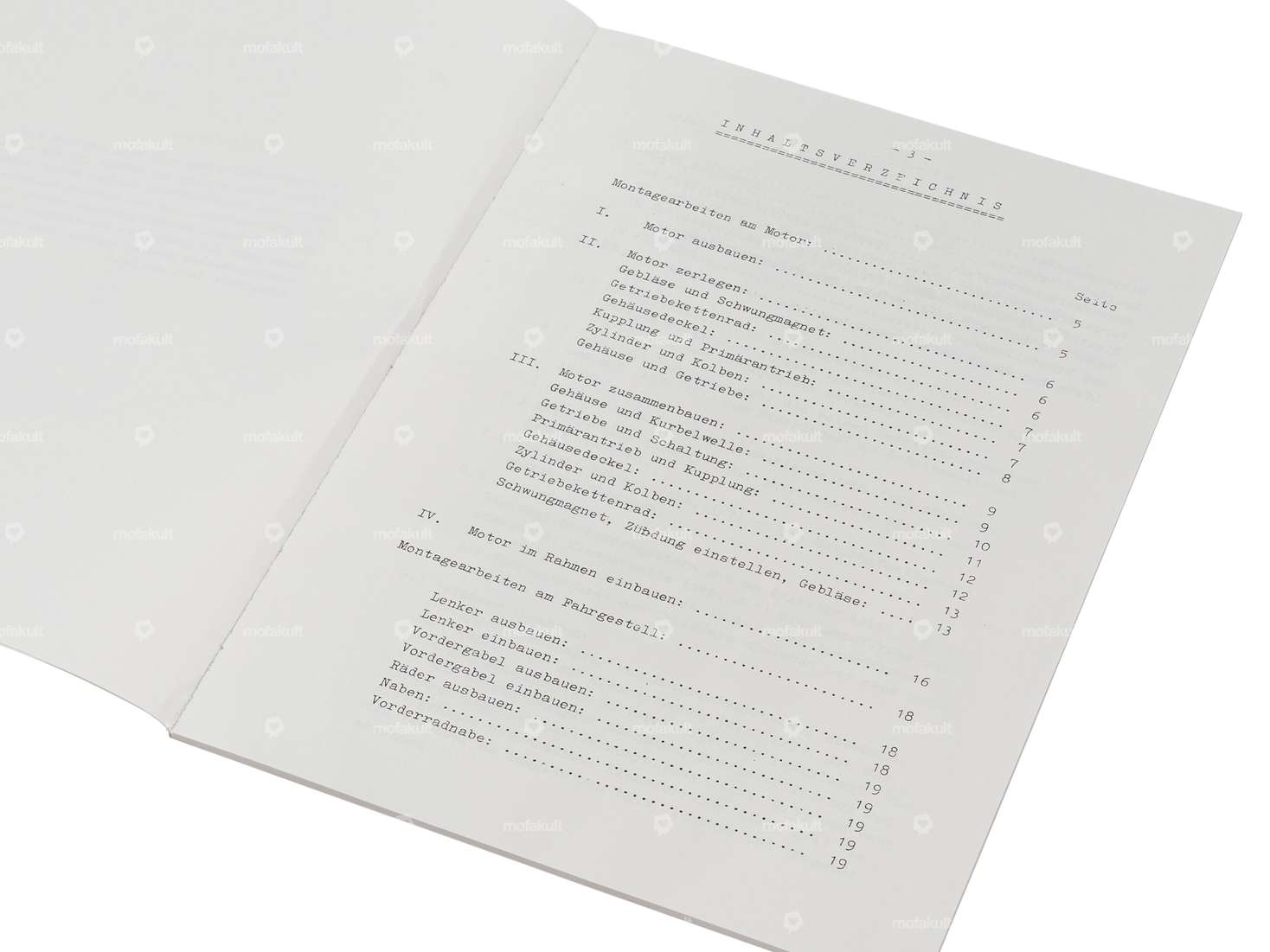 Istruzioni per la riparazione | Puch X30 Velux Carousel Image 2