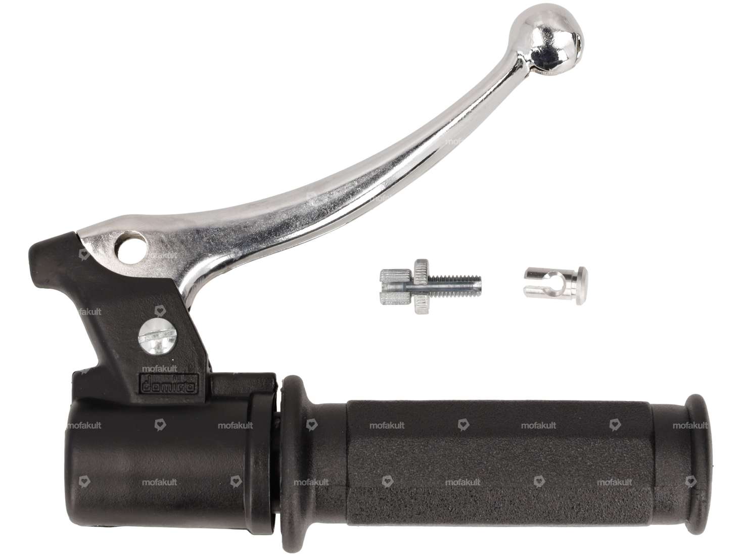 Set manopole acceleratore Domino poligono originale | Piaggio Ciao Carousel Image 1