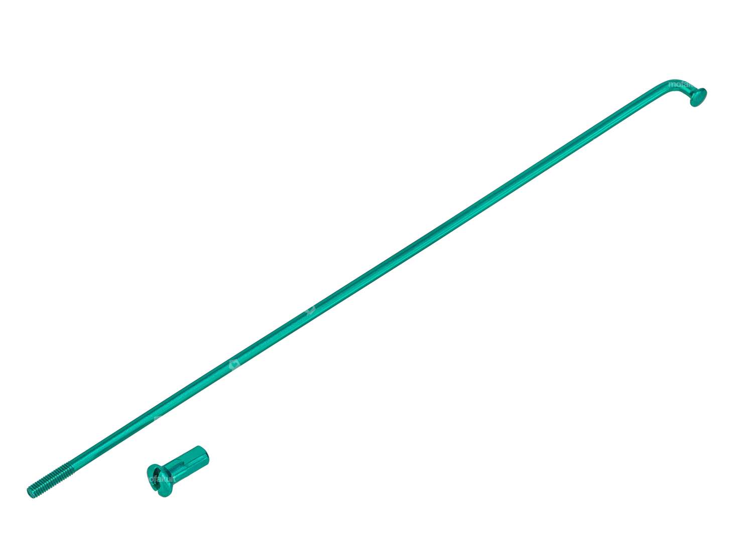 GPO 17" raggi singoli incl. nipplo (2,9 x 188 mm) verde Carousel Image 1