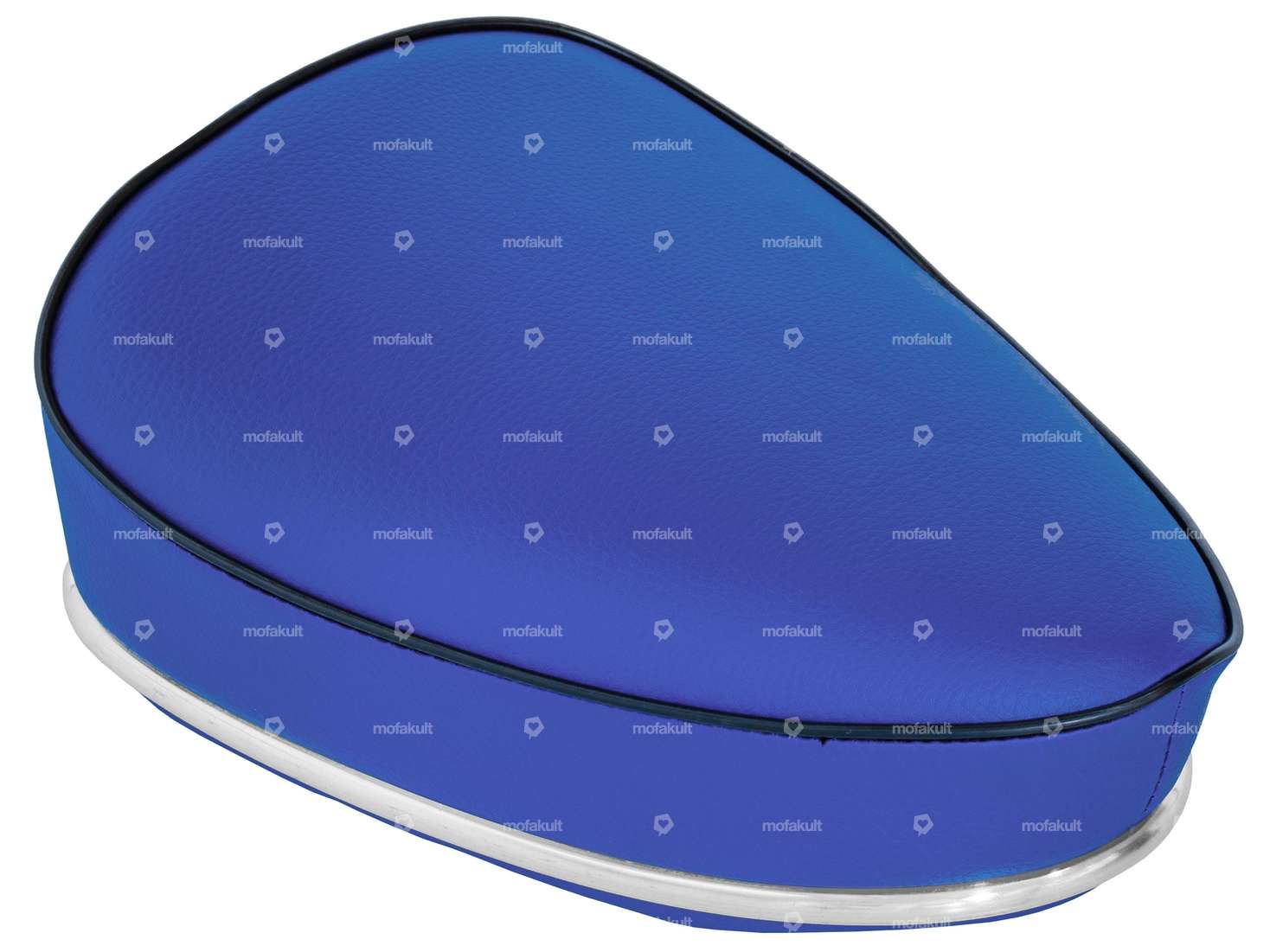 Moped seat blue Carousel Image 2