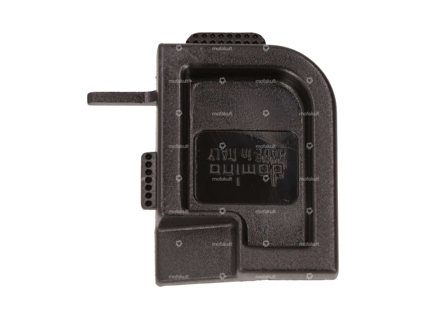 Coperchio di protezione Domino in plastica piccolo nero Carousel Image 1