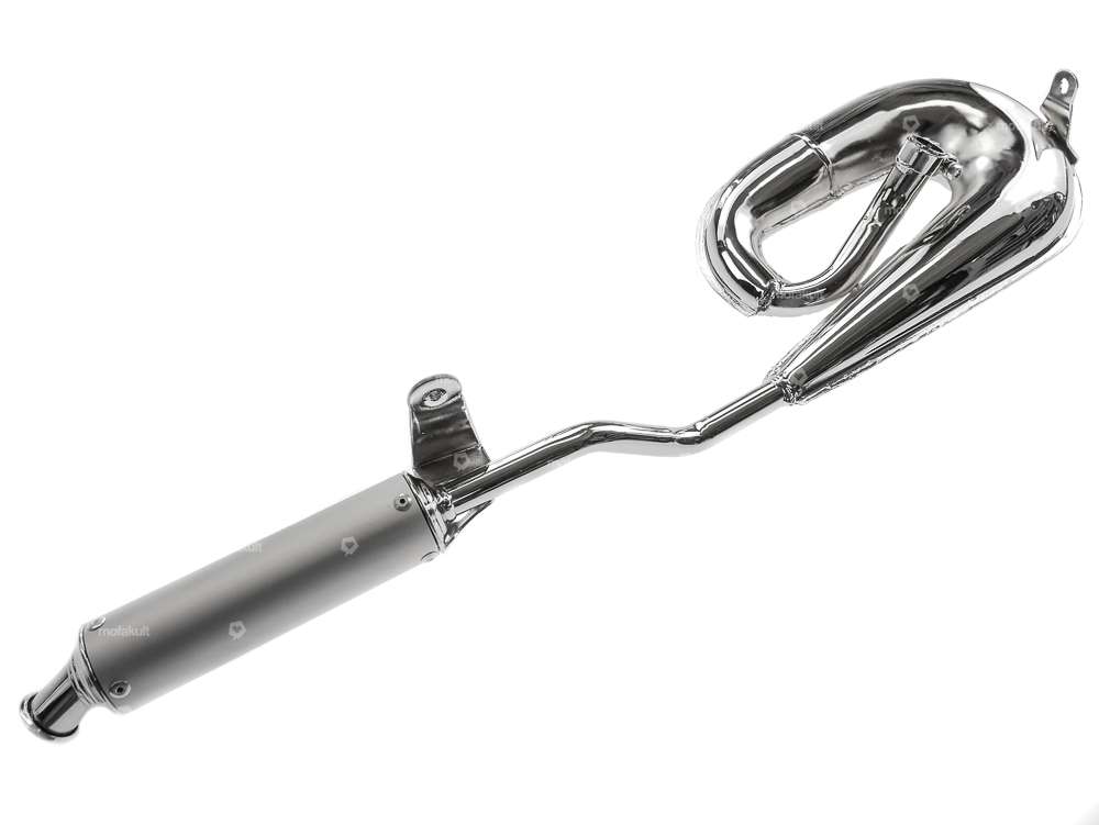 TECNO Circuit scarico cromato | Piaggio Ciao, Bravo Carousel Image 1