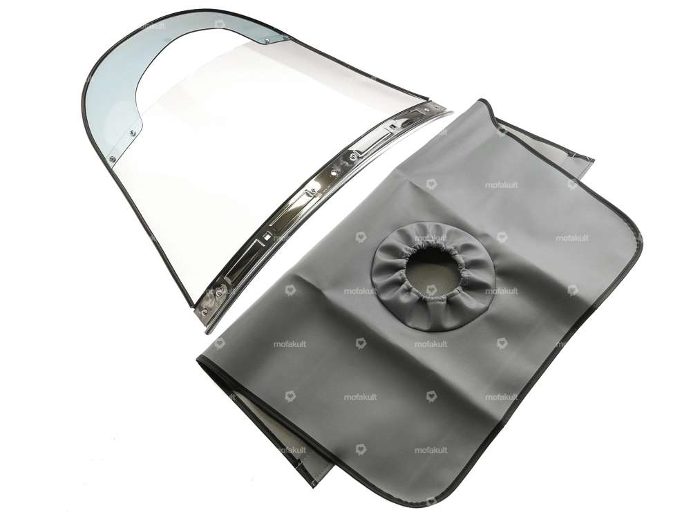 Cuppini Windschutzscheibe Acrylglas mit Schürze Carousel Image 1