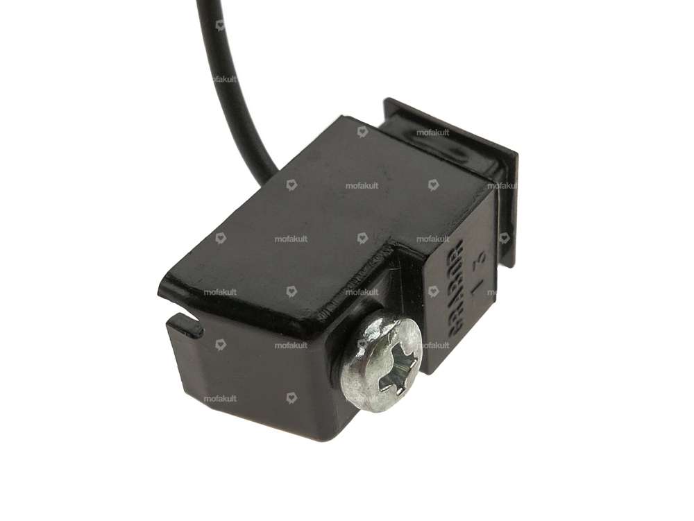 Knopf Hupe schwarz | Piaggio Ciao, SI, Bravo, Boxer Carousel Image 2