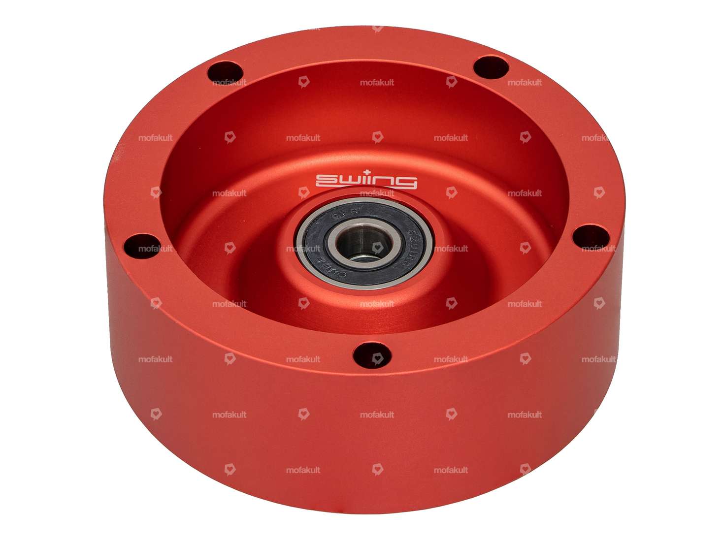 swiing® ingenious ruota mozzo freno a disco cerchio fuso rosso | Puch Carousel Image 1