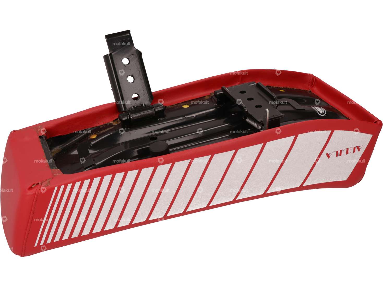 Aquila Sitzbank rot / weiss NOS | Piaggio SI Carousel Image 2