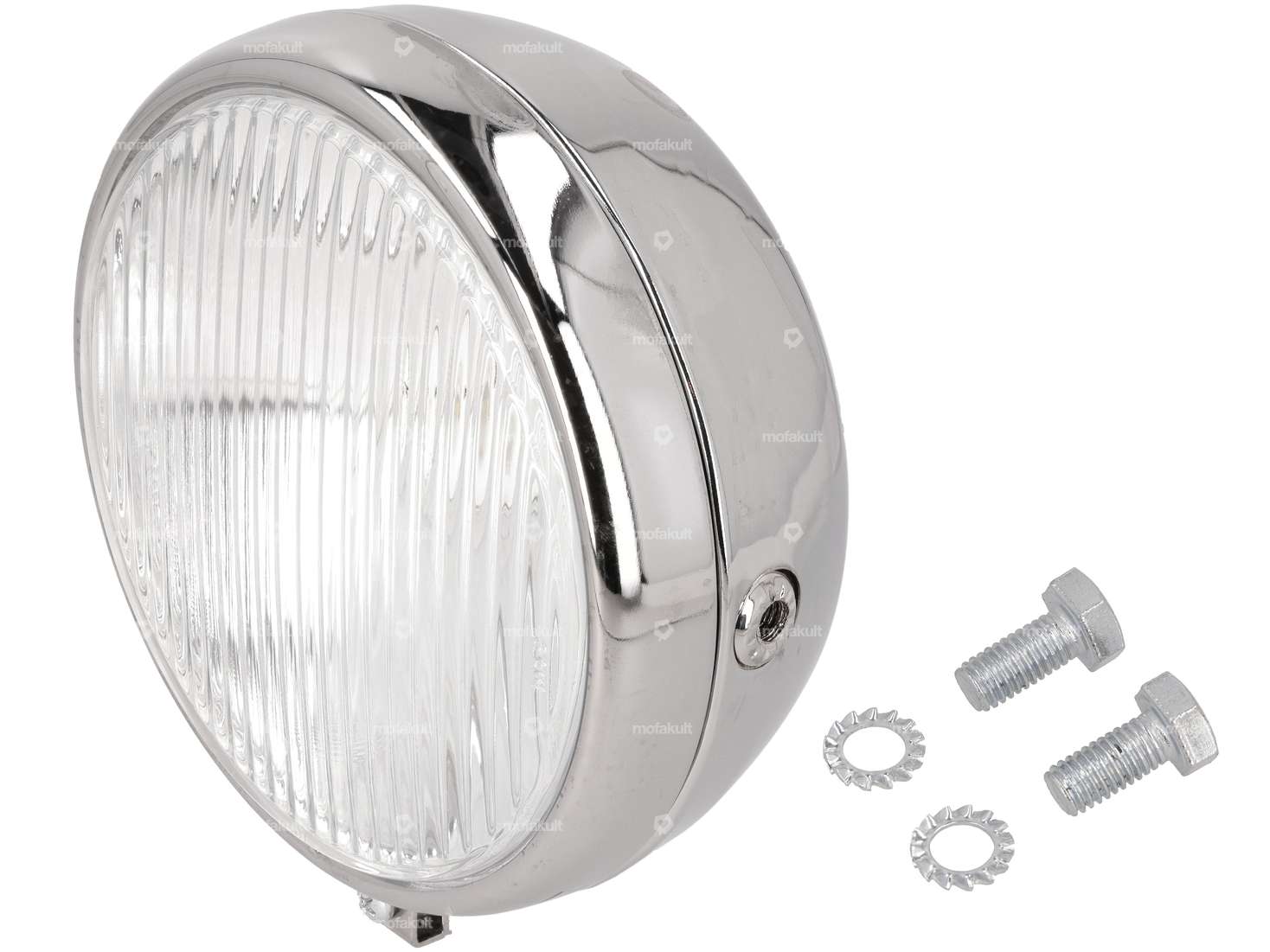 GUIA faretto rotondo Ø 18 cm cromo Carousel Image 1