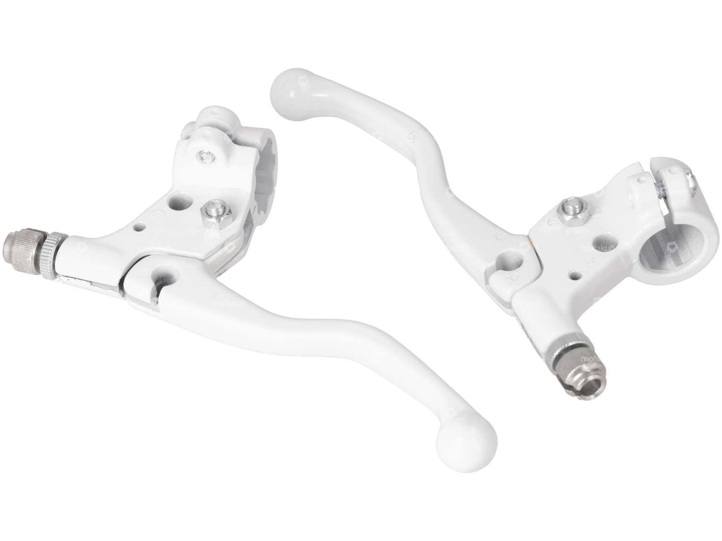 Set di maniglie Lusito automatiche bianche (gas corto) Carousel Image 2