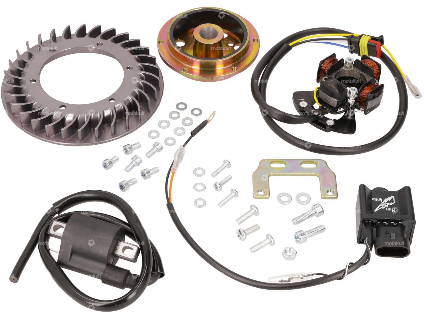 Accensione HPI racing 12V con luce elett. Alloggiamento | Piaggio Ciao, SI, Bravo, Boxer Carousel Image 1