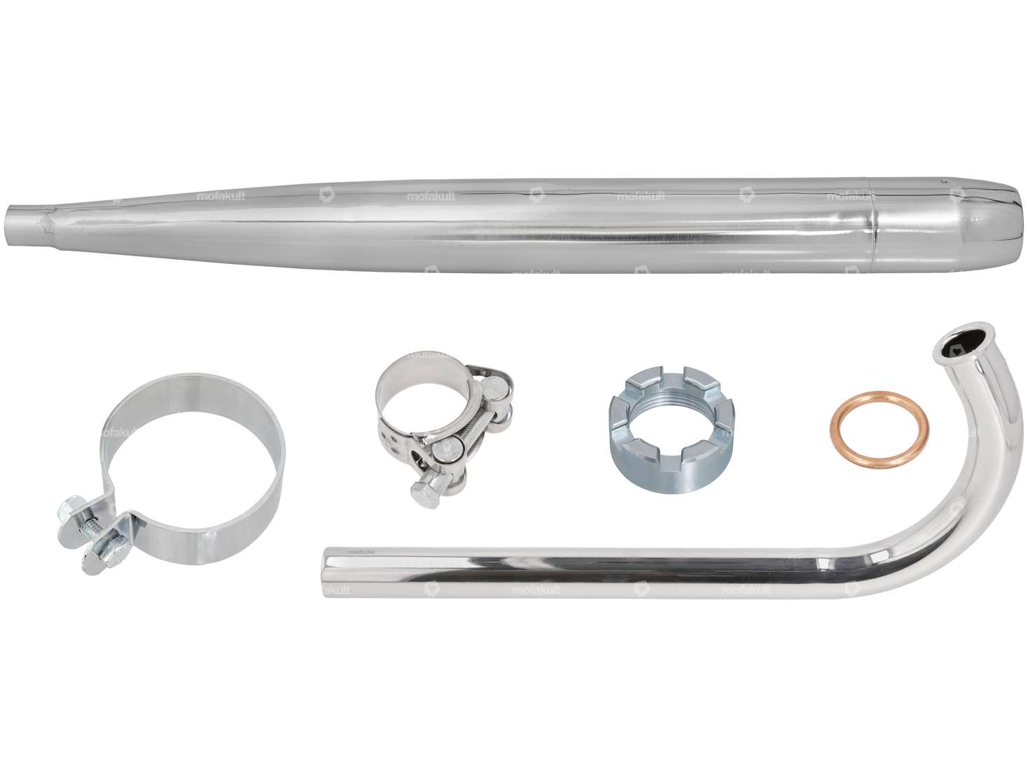 swiing® ingenious Resonanz-Auspuff-Set Ø 28 / 70 mm | Sachs 50/2 Carousel Image 1