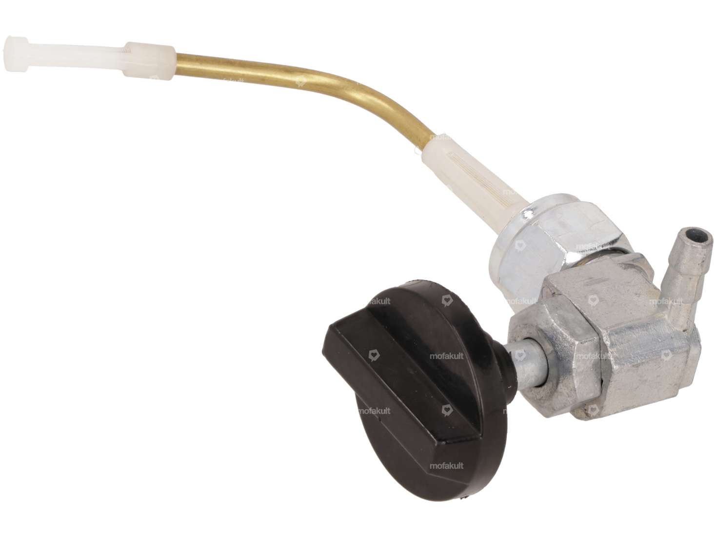 Rubinetto benzina verticale M16x1 (con dado raccordo) uscita destra | KTM Hobby III, GP40, Foxi Carousel Image 2