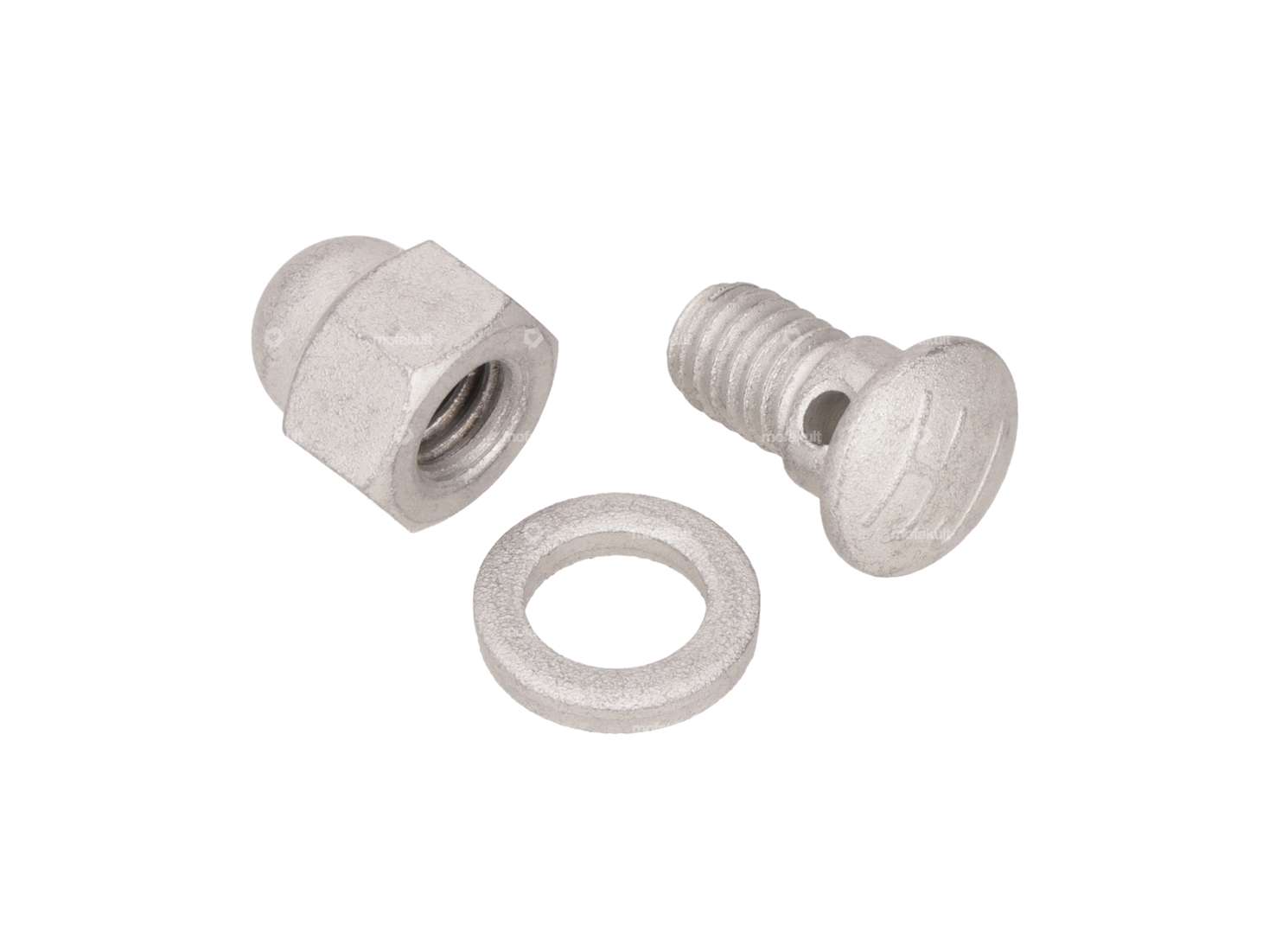 M6 morsetto per cavi (montaggio su 2 bordi) zincato Carousel Image 2