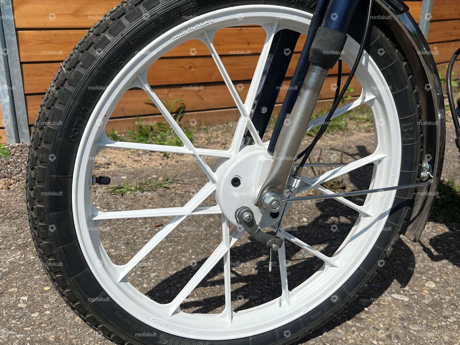 Ganasce freno NewFren Ø 90 x 18 Grimeca Snowflake | Hercules Prima, Optima, Puch Carousel Image 4