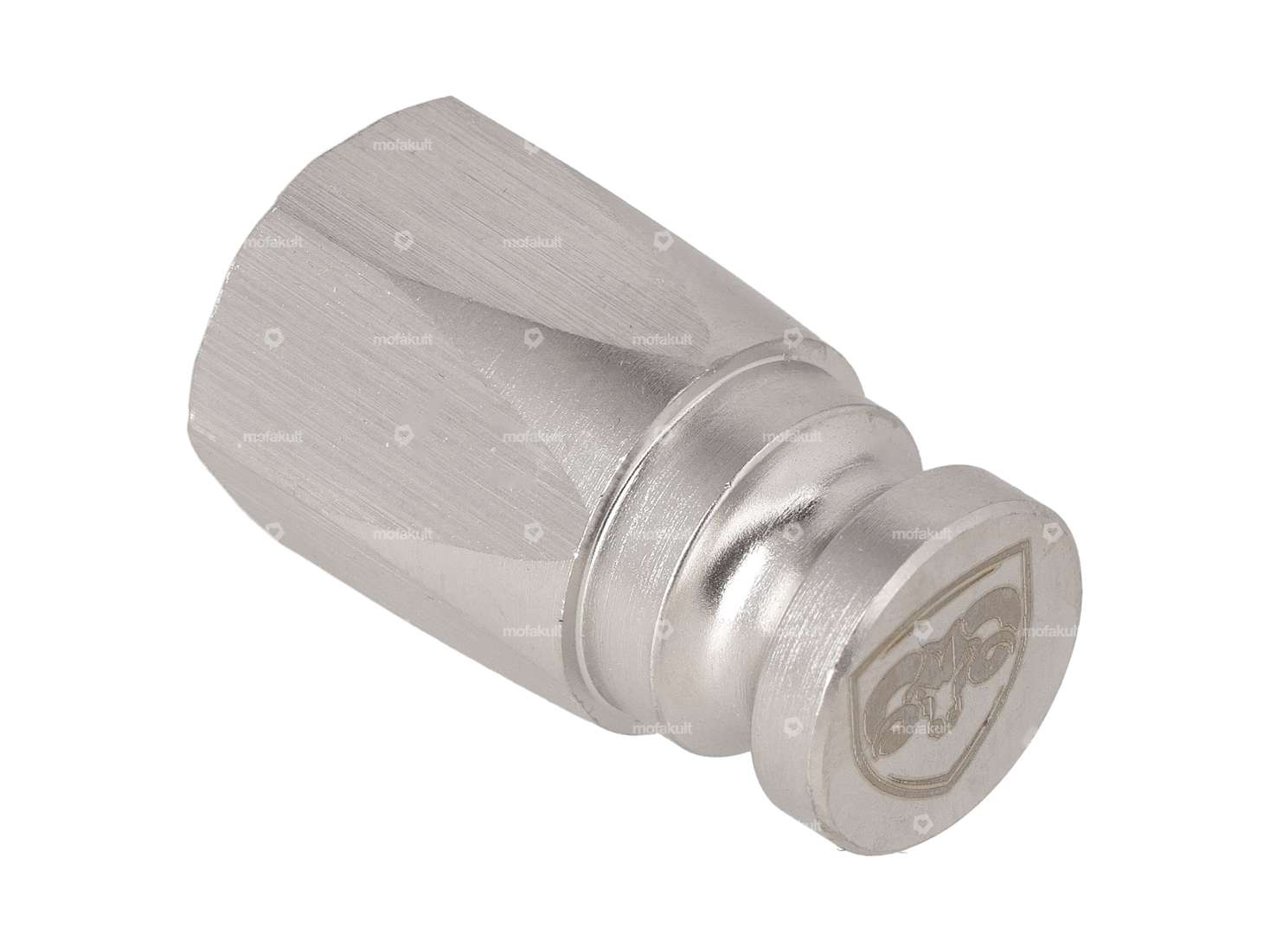 66HEROES Porta targa M10, lato acciaio inox Carousel Image 2