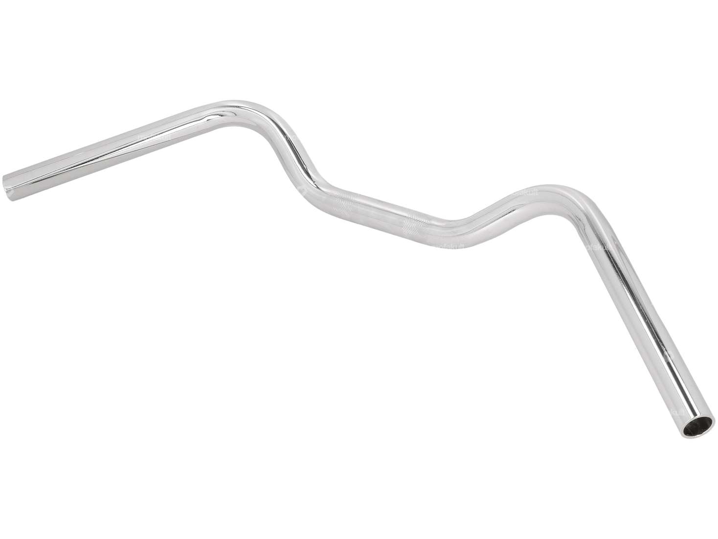 Lenker Gabelplatte 15 cm Cafe Racer Chrom Carousel Image 2