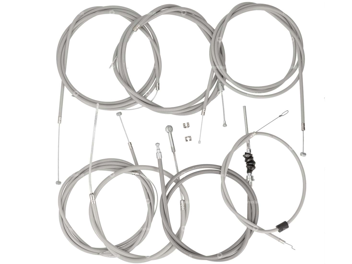 Set di cavi BGM "Original" grigio | Vespa PX Lusso Carousel Image 1