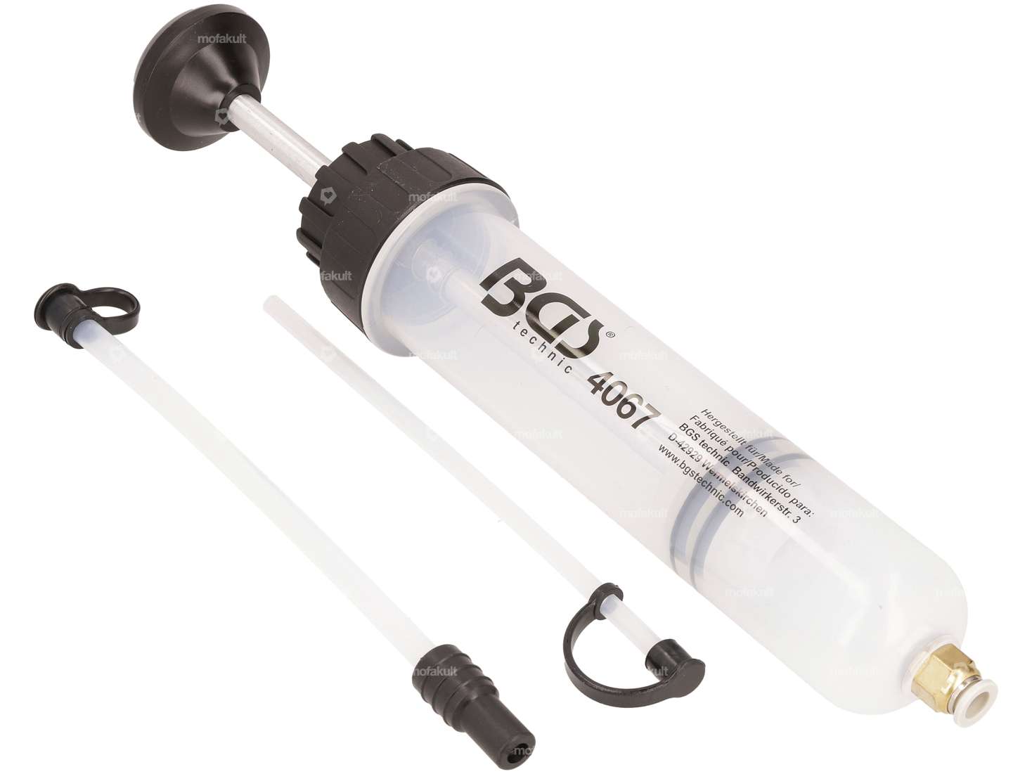 Pompa manuale BGS / siringa di riempimento 200 ml Carousel Image 2