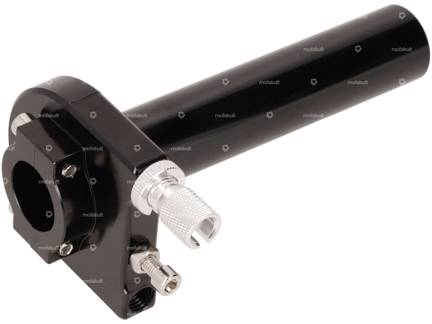 Manopola dell'acceleratore Tun'R in alluminio CNC anodizzato nero Carousel Image 2